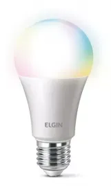 L�mpada Led 10w Rgb Inteligente Wifi Smart Color - Elgin